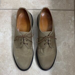 Dr. Martens Khaki Lace-Up Derbys